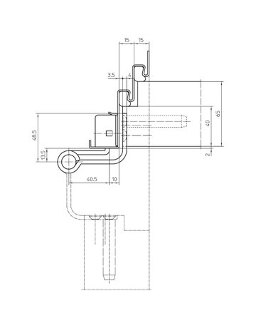 Bild Objektband VARIANT VX 7749/160-4/50 Care Ø22,5/100kg,edelstahl matt - SIMONSWERK-4