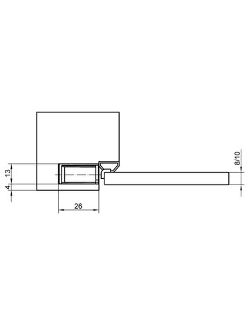 Bild Magnetverschluss, Keep Close, KCM 50 50N, abgerundet, Edelstahl opt. z.anschrauben - SIMONSWERK-3