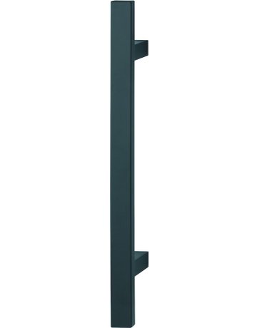 Bild HOPPE Stoßgriff E5726, BA 400mm, L 600mm, Durchmesser 40mm, verdeckt verschraubt, schwarz matt-0