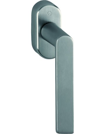 Bild Drehkipp-Fenstergriff, Los Angeles M0642/US910, mit ovaler Rosette, Vierkant 7x 32-42, anthrazitfarben satiniert-Resista® - HOPPE-0