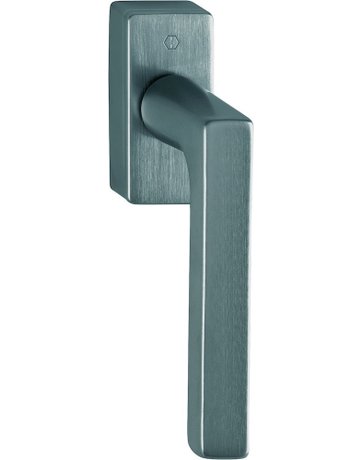 Bild Drehkipp-Fenstergriff, Dallas M0643/US943, mit eckiger Rosette, Vierkant 7x 32-42, anthrazitfarben satiniert-Resista® - HOPPE-0