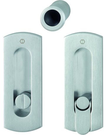 Bild Muschelgriff Set 7 M463 116x44,WC/S,8mm,F41-R,TS33-48 - HOPPE-0