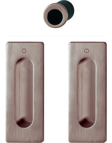 Bild Muschelgriff Set 5 M464 116x44,UG,F84-1-R - HOPPE-0