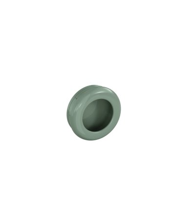 Bild Möbel- Muschelgriff, 538.60ML, Durchmesser 60mm, Höhe 20mm, rund, felsgrau - Hewi-0