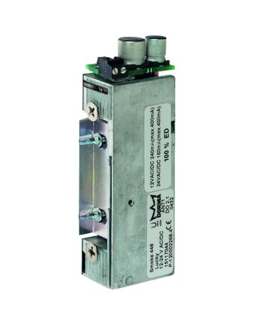 Bild Elektro-Türöffner, mit Fallenführung, Smoke 448 Lucky, 12-24V AC/DC, DL-R - dormakaba-2