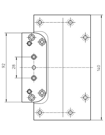 Bild Aufnahmeelement VARIANT V 7602 3D/3 vernickelt - SIMONSWERK-2