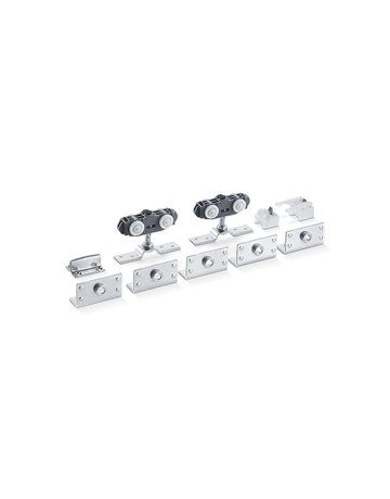 Bild ZT-Doppelrollenwagen, Set, Rollan 80 NT, Kunststoff - GEZE-0