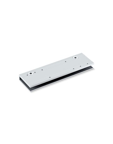 Bild Glastürschuh TS 3000/2000 NV silberfarben lackiert - GEZE-0