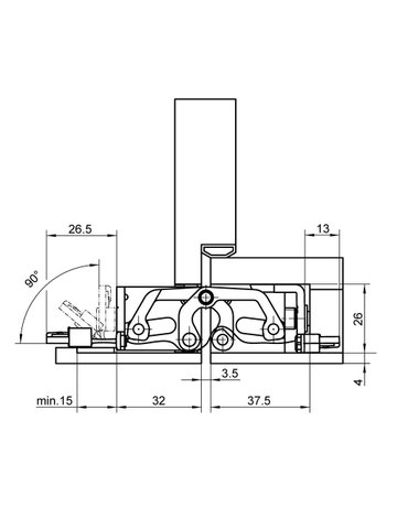 Bild Türband TECTUS TE 526 3D Energy DL-R,edelstahl matt - SIMONSWERK-4