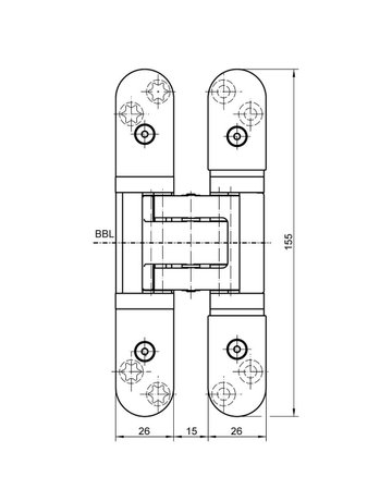 Bild Türband TECTUS TE 526 3D DL-R,edelstahl matt - SIMONSWERK-2