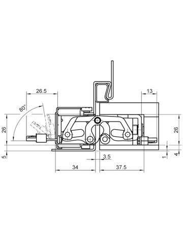 Bild Türband TECTUS TE 527 3D Energy DL-R,schwarz RAL 9005 matt - SIMONSWERK-5