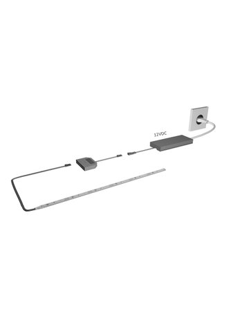 Bild Versa Plus 80 12VDC ww L=5m 4,8W/m LTG 2x1.8m M1 - Halemeier-1