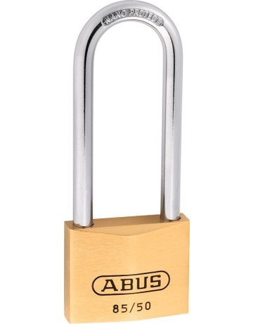 Bild AV - Vorhangschloss 85WY/50HB80, Messing massiv - ABUS-0