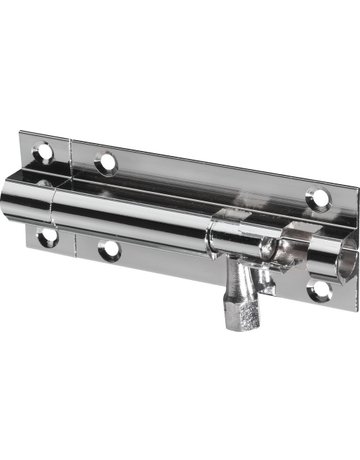 Bild Grendelriegel, mit Schlaufe, 96/65 C/DFNLI, Breite 25x Länge 65mm, verchromt - ABUS-1