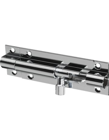 Bild Grendelriegel, mit Schlaufe, 96/75 C/DFNLI, Breite 25x Länge 75mm, verchromt - ABUS-1