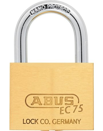 Bild Zyl. Vorhangschloss Nr. 75 /50 5 Schlüssel verschieden - ABUS-1