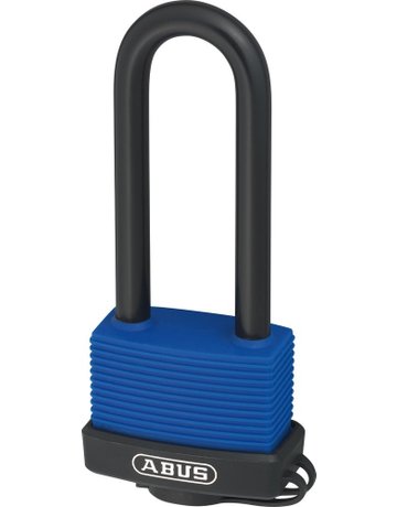 Bild AV - Vorhangschloss, Aqua Safe 70IB/45, Messing massiv blau - ABUS-1