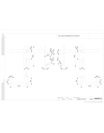 Bild DRG Rotterdam FS-1401/353KH KS oval ,PZ72/9,F9714M,TS 45-65 - HOPPE-1