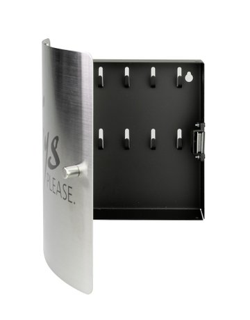 Bild Schlüsselbox,mit Magnetverschluss 6205/10 Ni KEYS PLEASE, mit Haken - BURG WÄCHTER-1