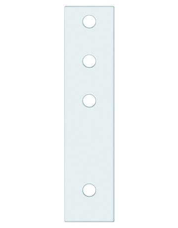 Bild Distanzplatte SIKU K 3030/3035 Aluminium,RAL 9016 - SIMONSWERK-0
