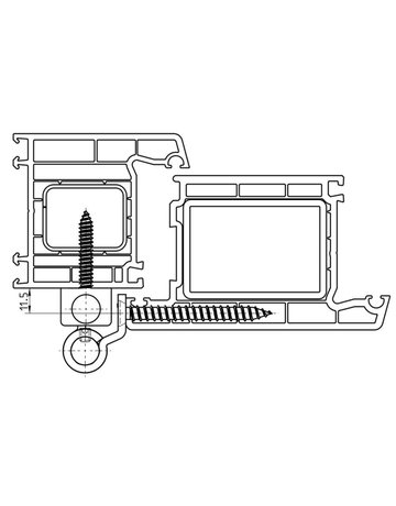 Bild Rollenband SIKU RB 5015 3D MSTS 2tlg,DL-R,edelstahl matt - SIMONSWERK-3