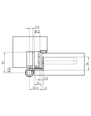 Bild Objektband VARIANT VX 7939/160 Plan Soft Ø15/160kg, edelstahl matt - SIMONSWERK-3