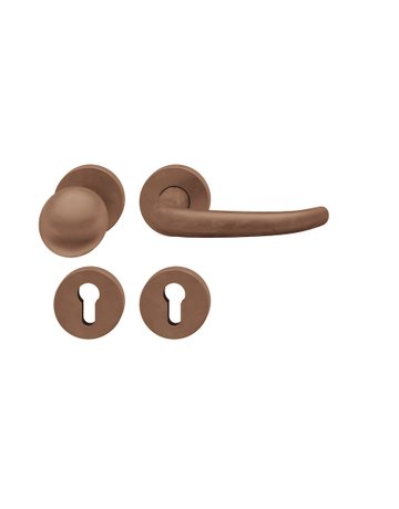 Bild Wechselgarnitur 12 1023 Rosette rund ,PZ,8,h-bronze,TS39-58 - FSB-0