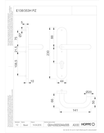 Bild DRG Paris E138/353H LS oval ,PZ72/8,F69,TS 40-45 - HOPPE-1