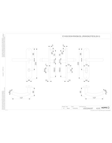 Bild DRG Trondheim E1430/353H LS oval ,WC/SS78/8 (8 ),F69,TS 40-45 - HOPPE-1