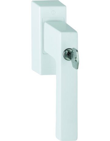 Bild Drehkipp- Fenstergriff, mit Funk-Konsole, Toulon 0737S/FR-409 100NM, Vierkant 7, Stift vorstehend 32-42, Aluminium, verkehrsweiß beschichtet - HOPPE-0