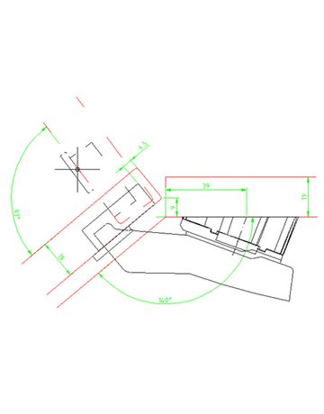 Bild Möbel-Topfscharnier,95° Sensys 8639i,9088034,vorlieg.,vernickelt - Hettich-1
