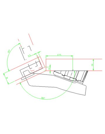 Bild Möbel-Topfscharnier,95° Sensys 8639i,9088037,vorlieg.,vernickelt - Hettich-1