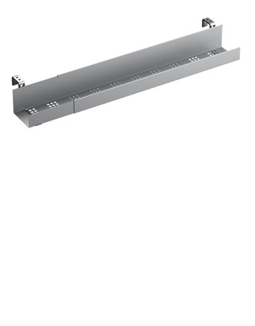 Bild Möbel- Tischgestell-Kabelkanal, 870- 1.470mm, Change Top 9132991, aluminiumoptik - Hettich-0