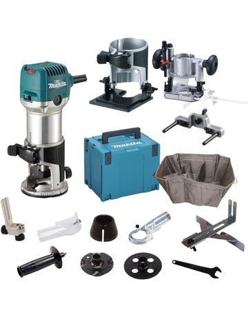 Bild Multifunktionsfräse 710 W inkl. Fräsmodule im MAKPAC - Makita-1