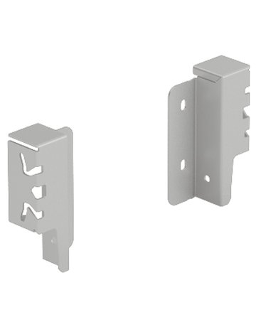 Bild Set Rückwandverbinder ArciTech 94 mm, silber, links und rechts - Hettich-0