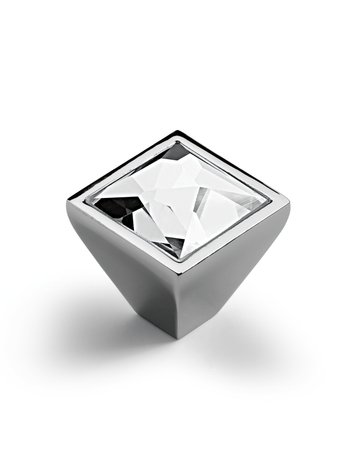 Bild Möbel- Knopf, Sava, 9113696, Breite 25mm, Länge 173mm, Höhe 126mm, Zink glanz verchromt - Hettich-0