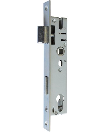 Bild Rohrrahmenschloss Flachstulp Niro, 24x245mm, 10/92 PZ 26 D - Schüco-0