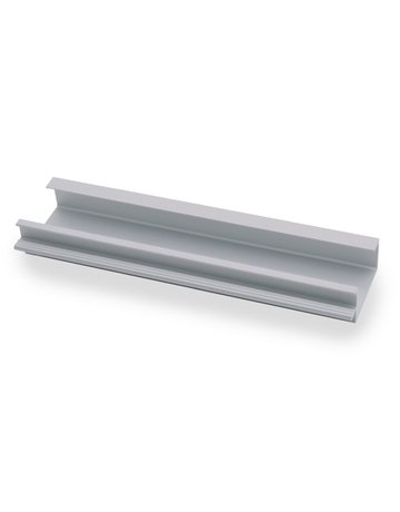 Bild Möbel- Griffleiste, mit Harpunensteg, Seveso 9995122, Länge 2.400mm, Aluminium silber eloxiert - Hettich-0
