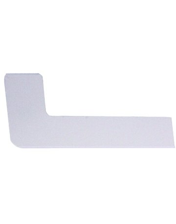 Bild Bank Abschluss 260 mm LM RAL 9016 Sichtbeton (A 150) links-0
