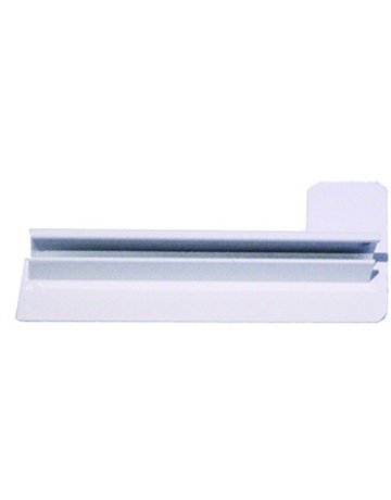 Bild Bank Abschluss 260 mm LM RAL 9016 Sichtbeton (A 150) links-1