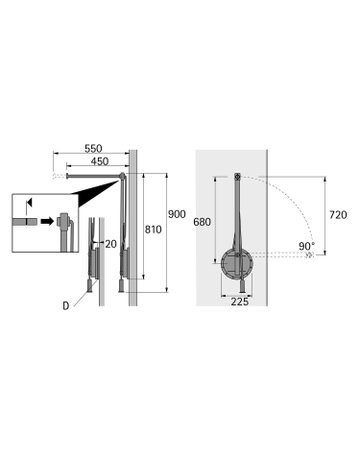 Bild Single Lift 12, links - Hettich-1