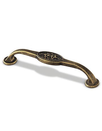 Bild MB-Griff,B23x128mm,H29mm,Zink Siradia 9208027,messingoptik antik - Hettich-0