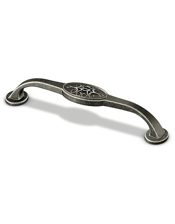 Bild MB-Griff,B23x128mm,H29mm,Zink Siradia 9208026,zinnoptik antik - Hettich-0