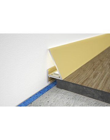Bild Abschlußleisten SLED16X5 16 x 31 x 2000 mm, Alu gold EV3 - Minileiste-0
