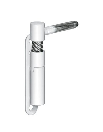 Bild Fenster- Einbohrband, SIKU® K 3150 steigend, für Drehflügel, 2-teilig, DIN-Rechts, Ø 15mm, verkehrsweiß, pulverbeschichtet - SIMONSWERK-0