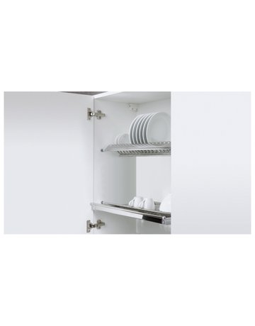 Bild Geschirrabtropfsystem Edelstahl verchromt, 860 - 868mm, 32 - Hettich-0