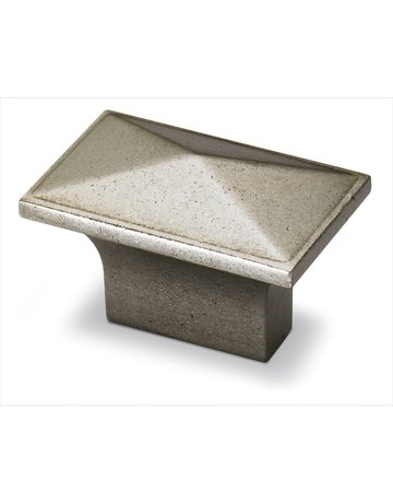 Bild Möbel- Knopf, Tarraco, 9112607, Breite 30mm, Länge 49mm, Höhe 28mm, Zink, zinnoptik - Hettich-0