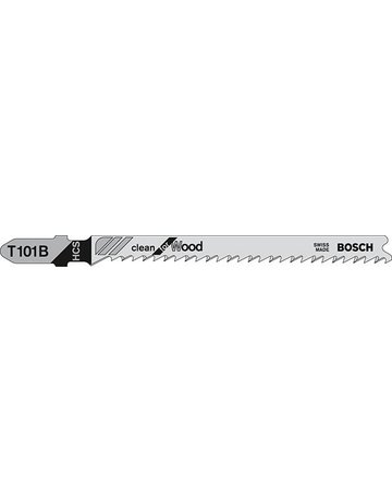 Bild Stichsägeblatt T 101 B Bosch VE à 25 Stück Clean for Wood-0