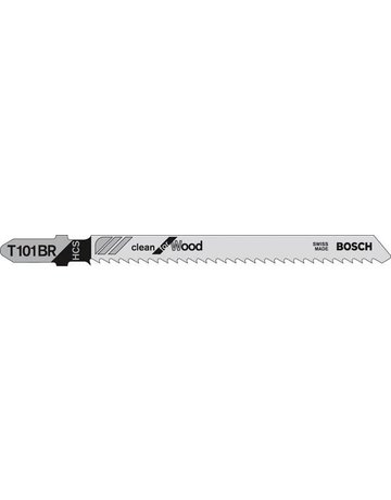 Bild Stichsägeblatt T 101 BR Bosch VE à 25 Stück Clean for Wood-0