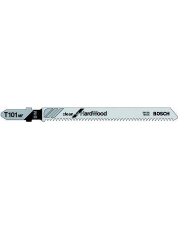 Bild Stichsägeblatt T 101 AIF Bosch VE à 5 Stück Clean for Hard Wood-0